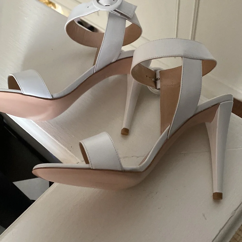 Gianvito Rossi White high heel sandals